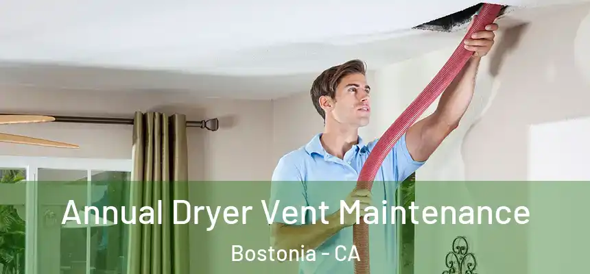  Annual Dryer Vent Maintenance Bostonia - CA