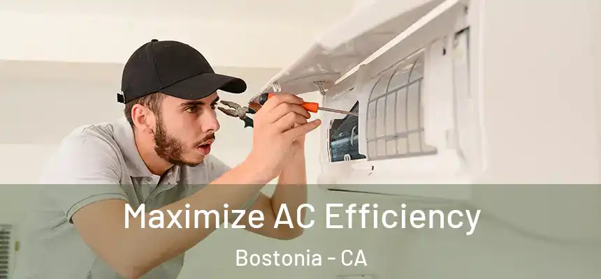  Maximize AC Efficiency Bostonia - CA